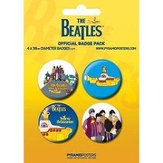 BP バッジパック BP80127 The Beatles /Yellow [缶バッジパック]
