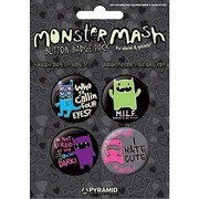 BP バッジパック BP80373 David & Goliath Monster Mash /I Hate Cute