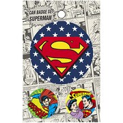 DCバッジ DCB-002 DC /SUPERMAN_SET B [缶バッジ3個セット]