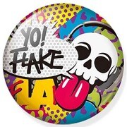 FLAKEバッジ 65mm FLB-103 FLAKE BADGE 65mm /Yo! Flake [缶バッジ]