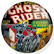 MARVEL COMICSバッジ25mm MVL-309 MARVEL COMICS CAN BADGE 25mm /Ghost Rider
