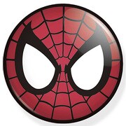 MARVEL COMICSバッジ65mm MVL-315 MARVEL COMICS CAN BADGE 65mm /Spider-Face