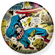 MARVEL COMICSバッジ65mm MVL-316 MARVEL COMICS CAN BADGE 65mm /Captain America
