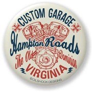 OSB 40mmバッジ OSB001 OilshockDesigns /Virginia Motorcycles [缶バッジ]