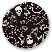 OSB 40mmバッジ OSB007 OilshockDesigns /Bandana [缶バッジ]
