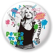 OSB 40mmバッジ OSB021 OilshockDesigns /Power [缶バッジ]