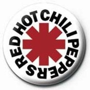 PB 25mmバッジ PB1164 RED HOT CHILI PEPPERS /logo [缶バッジ]