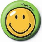 PB 25mmバッジ PB1209 SMILEY WORLD /Happiness