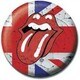 PB 25mmバッジ PB1744 THE ROLLING STONES /Worn Union Jack [缶バッジ]