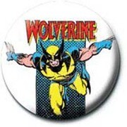 PB 25mmバッジ PB1916 MARVEL /Wolverine - Retro