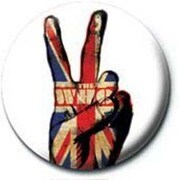 PB 25mmバッジ PB2011 THE WHO /Union Jack Peace