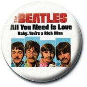 PB 25mmバッジ PB2036 THE BEATLES /Baby, You're A Rich Man