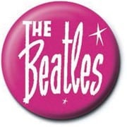 PB 25mmバッジ PB2039 THE BEATLES /Pink