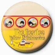 PB 25mmバッジ PB3612 THE BEATLES -Portholes