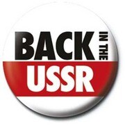 PB 25mmバッジ PB3643 THE BEATLES  /Back In The Ussr