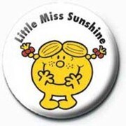 PB 25mmバッジ PB3870 Little Miss Sunshine