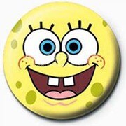 PB 25mmバッジ PB3923 SPONGEBOB /face