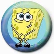 PB 25mmバッジ PB3925 SPONGEBOB /Naked