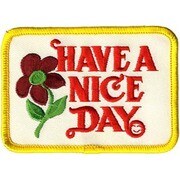 PAパッチ PA-009 HAVE A NICE DAY