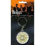 メタルキーリング MKY-006 THE BEATLES  / Sgt. Pepper Logo -Enamel