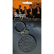 メタルキーリング MKY-007 THE BEATLES / Sgt. Pepper Logo -Metal