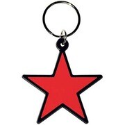 ラバーキーリング RKY011 RED STAR