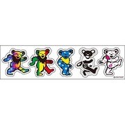 GRATEFUL DEAD グレートフルデッドベア カラフル5BEARS ステッカー DB-009