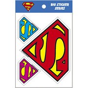SUPERMAN スーパーマン Sシールド ビッグサイズステッカー ロゴ A DCS-101