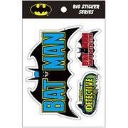 BATMAN バットマン ビッグサイズステッカー ロゴ A DCS-103