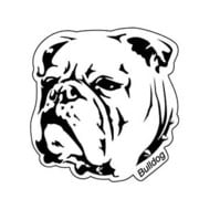 ステッカー DOG FACE /BULLDOG DF-14