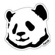 ステッカー DOUBUTHU FACE /PANDA DF-23