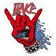 FLAKE フレイク Metal Thrashing Mad 防水ステッカー FLS-002