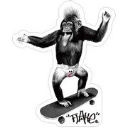 FLAKE フレイク Monkey Business 防水ステッカー FLS-018