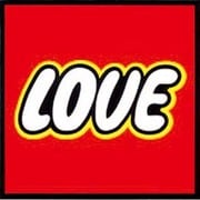 LOVEステッカー RED 防水加工 LS-008