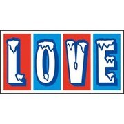 LSステッカー LOVE DECAL LS-018