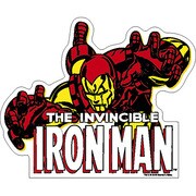 MARVEL COMICS Bigステッカー アイアンマンB クリアステッカー MVL-224