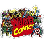 MARVEL COMICS Bigステッカー オールスター クリアステッカー MVL-228