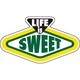 コトワザステッカー じんせいは良いものだ LIFE is SWEET 防水加工 PS-028