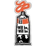 コトワザステッカー なるようになる Will be Will be 防水加工 PS-048