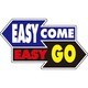 コトワザステッカー 簡単に入って来るものは簡単に出ていく EASY COME EASY GO 防水加工 PS-057