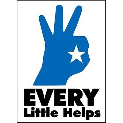 コトワザステッカー どんな小さなものでも役に立つ EVERY Little Helps 防水加工 PS-065