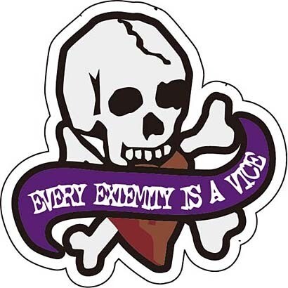 コトワザステッカー EVERY EXTREMITY PS-079