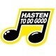 コトワザステッカー 善は急げ HASTEN TO DO GOOD 防水加工 PS-087