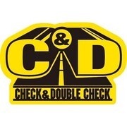 コトワザステッカー 念には念を入れよ CHECK ＆ DOUBLE CHECK/ PS-127