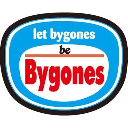 コトワザステッカー すんだことはすんだこと let bygones be Bygones PS-153