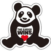 ことわざステッカー PROVERB DECAL/THE EARIER WINS PS-172