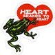 ことわざステッカー FROG PROVERB DECALS/HEART SEAKES TO HEART PS-195