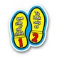 ことわざステッカー PROVERB DECAL/TO LOOK ONKY AT ONE SIDE OF THE SHIELD. PS-230