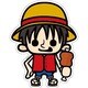 PWS-001 [PansonWorksステッカー ルフィ]