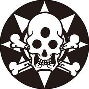 スカル＆ドラッグステッカー SKULL&DRUG/SKULL SD-02